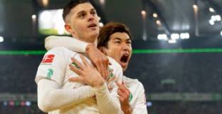 Волфсбург - Вердер Бремен 2:3 