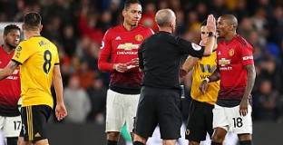 Уулвърхемптън - Манчестър Юнайтед 2:1