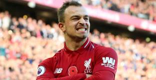 Салах и Шакири потопиха последния (видео)