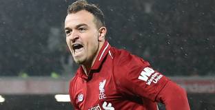 Шакири взриви Анфийлд срещу Юнайтед