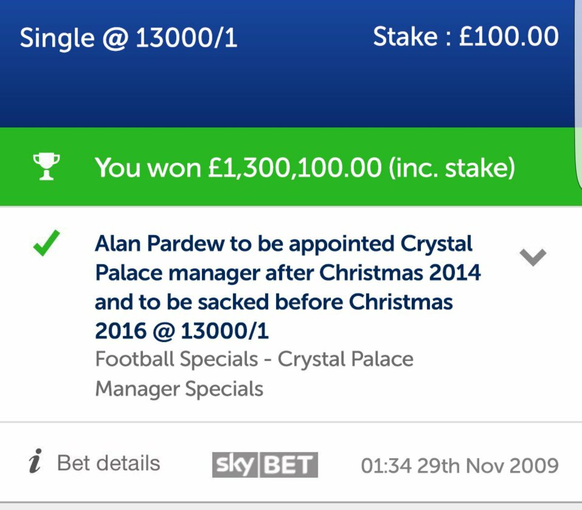 Испанец получи 1.3 млн паунда от уволнението на Алън Пардю.