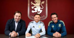 Астън Вила продължи с Мати Кеш