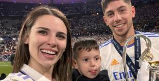 Съпругата на Валверде разказа за първата си среща с играча