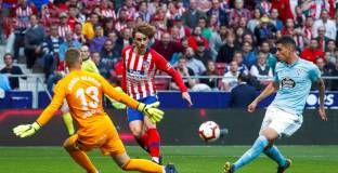 Атлетико писа двойка на слаб Селта (видео)