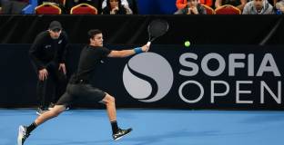 Великолепен Алекс Лазаров влезе в основната схема на Sofia Open